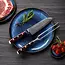 Yaxell Super Gou Vleesvork 16 cm – 161 Lagen Damaststaal – SG2 Staal – 63 HRC – Canvas-Micarta Heft