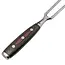Yaxell Super Gou Vleesvork 16 cm – 161 Lagen Damaststaal – SG2 Staal – 63 HRC – Canvas-Micarta Heft