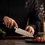 Yaxell Super Gou Kiritsuke Koksmes 20 cm – 161 Lagen Damaststaal – SG2 Staal – 63 HRC – Canvas-Micarta Heft