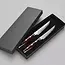 Yaxell Super Gou Steakmessenset 12 cm – 2-delig – 161 Lagen Damaststaal – SG2 Staal – 63 HRC – Canvas-Micarta Heft