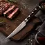 Yaxell Super Gou Steakmes – 12 cm – 161 Lagen Damaststaal – SG2 Staal – 63 HRC – Canvas-Micarta Heft