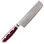 Yaxell Super Gou Nakiri Koksmes 16,5 cm – 161 Lagen Damaststaal – SG2 Staal – 63 HRC – Canvas-Micarta Heft