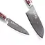 Yaxell Super Gou Messenset – Giftset – 2-delig – Universeelmes 12 cm & Santoku mes 16,5 cm – 161 Lagen Damaststaal – SG2 Staal – 63 HRC – Canvas-Micarta Heft