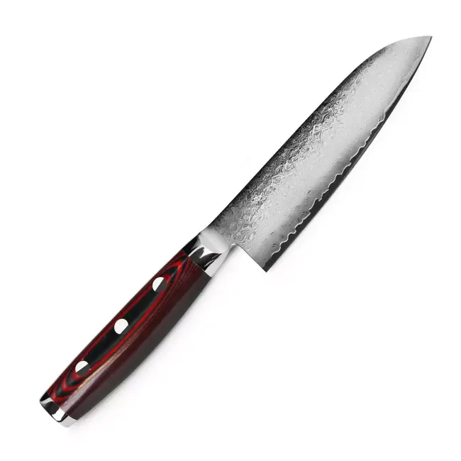 Yaxell Super Gou Messenset – Giftset – 3-delig – Santoku 16,5 cm, Klein Santoku 12,5 cm & Schilmes 8 cm – 161 Lagen Damaststaal – SG2 Staal – 63 HRC – Canvas-Micarta Heft