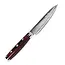Yaxell Super Gou Messenset – 7-delig – Bamboe Magneetstrip met 6 Messen – 161 Lagen Damaststaal – SG2 Staal – 63 HRC – Canvas-Micarta Heft