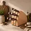 Yaxell Super Gou Messenset – 7-delig – Beukenhouten Messenblok met 6 Messen – 161 Lagen Damaststaal – SG2 Staal – 63 HRC – Canvas-Micarta Heft