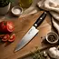 Yaxell Super Gou Ypsilon Koksmes 20 cm – 193 Lagen Damaststaal – SG2 Staal – 63 HRC – Canvas-Micarta Heft – Japan