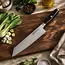 Yaxell Super Gou Ypsilon Kiritsuke Koksmes 20 cm – 193 Lagen Damaststaal – SG2 Staal – 63 HRC – Canvas-Micarta Heft – Japan