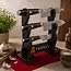 Yaxell Super Gou Ypsilon Messenset – 4-delig – Katana Display met 3 Messen – 193 Lagen Damaststaal – SG2 Staal – 63 HRC – Canvas-Micarta Heft – Japan