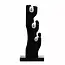 Yaxell Super Gou Ypsilon Messenset – 4-delig – Katana Display met 3 Messen – 193 Lagen Damaststaal – SG2 Staal – 63 HRC – Canvas-Micarta Heft – Japan