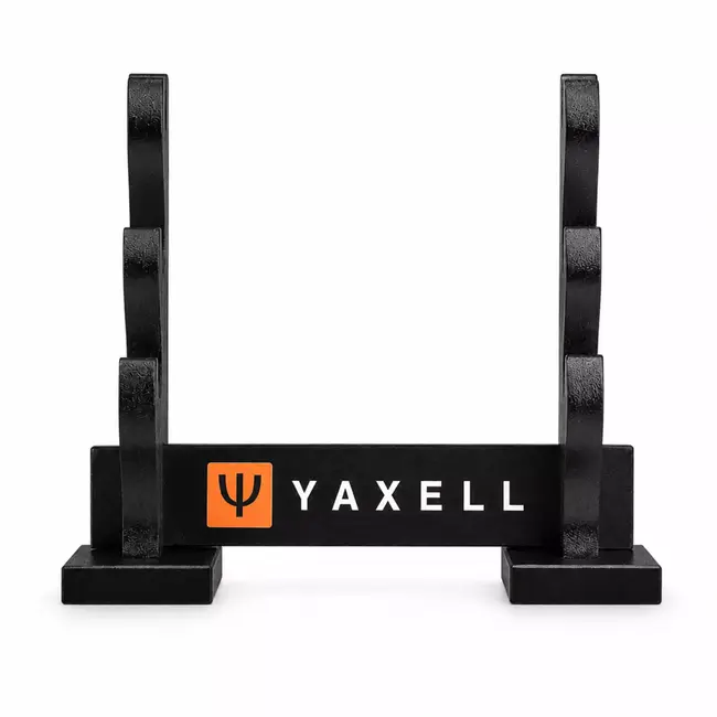 Yaxell Super Gou Ypsilon Katana Display – Houten Standaard voor 3 Messen