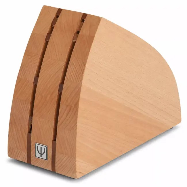 Yaxell Messenblok voor 6 Messen – Beukenhout – Veilig, Compact en Elegant Ontwerp
