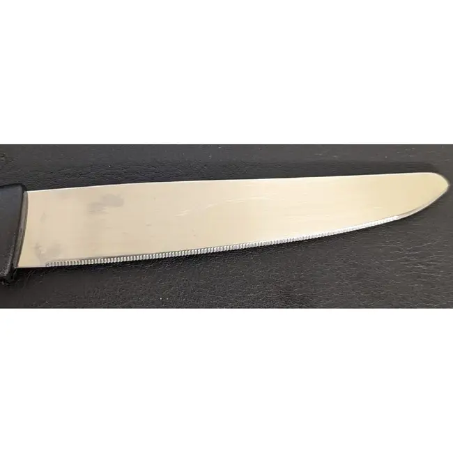 RÖR Solingen Tafelmes – RVS – Lemmet 10,5 cm – Zwart Kunststof