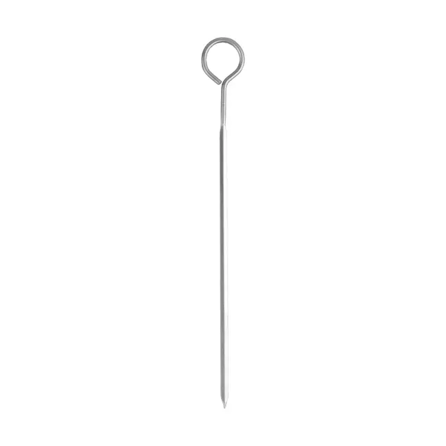Triangle RVS Grillspies Set 6 Stuks – Herbruikbare BBQ Spiesen 27 cm, Vaatwasmachinebestendig