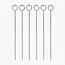Triangle RVS Grillspies Set 6 Stuks – Herbruikbare BBQ Spiesen 27 cm, Vaatwasmachinebestendig