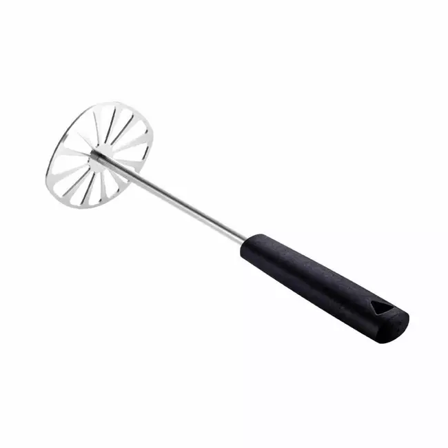 Triangle Aardappelstamper RVS met vaatwasmachinebestendige afneembare stampplaat voor fijne puree