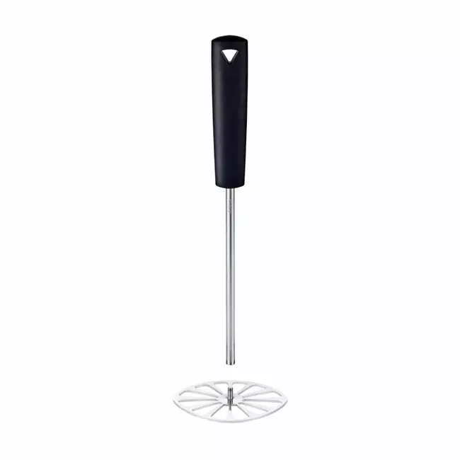 Triangle Aardappelstamper RVS met vaatwasmachinebestendige afneembare stampplaat voor fijne puree