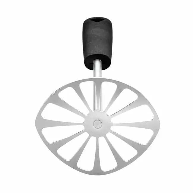 Triangle Aardappelstamper RVS met vaatwasmachinebestendige afneembare stampplaat voor fijne puree