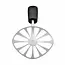 Triangle Aardappelstamper RVS met vaatwasmachinebestendige afneembare stampplaat voor fijne puree