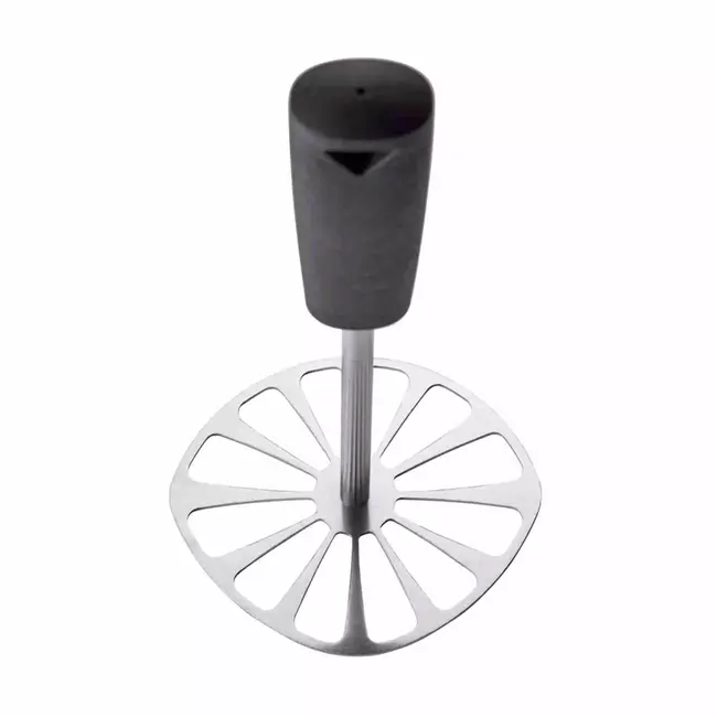 Triangle Aardappelstamper RVS met vaatwasmachinebestendige afneembare stampplaat voor fijne puree
