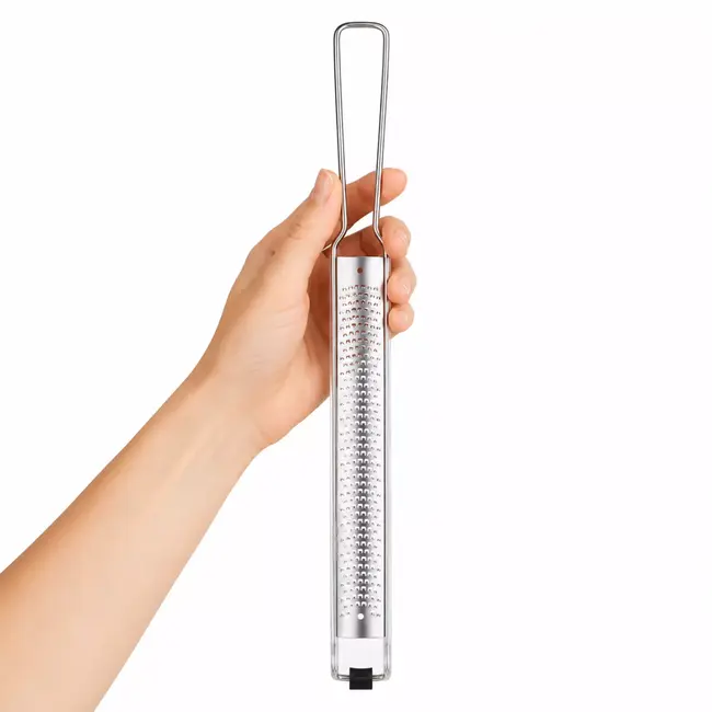 Triangle Lange rasp RVS met opvangbak en beschermkap