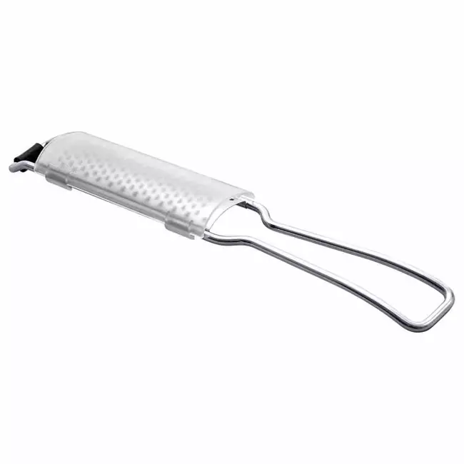 Triangle Zesteur rasp RVS 145 mm met fijne scherpe raspstructuur en beschermkap