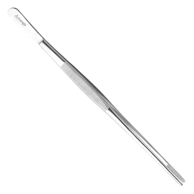 Triangle Keukenpincet RVS 20 cm voor Opmaken, Presenteren, BBQ en Koken