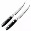 Yaxell Ran Steakmessenset – 2-delig – Giftset – 69 Lagen Damaststaal – VG10 Staal – 61 HRC – Canvas-Micarta Heft
