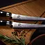 Yaxell Ran Steakmessenset – 2-delig – Giftset – 69 Lagen Damaststaal – VG10 Staal – 61 HRC – Canvas-Micarta Heft