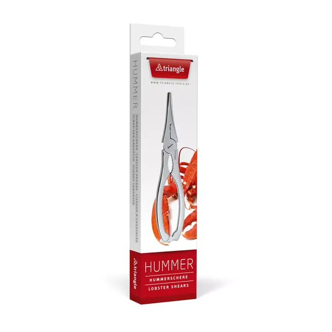 Triangle Kreeftenschaar 19 cm Gehard RVS met Schaar- en Tangfunctie