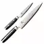 Yaxell Ran Messenset – Giftset – 2-delig – Koksmes 20 cm & Universeelmes 12 cm – 69 Lagen Damaststaal – VG10 Staal – 61 HRC – Canvas-Micarta Heft