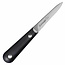 Triangle Professioneel Oestermes met Veilige Grip – RVS Lemmet – Zwart Kunststof Heft – 16 cm