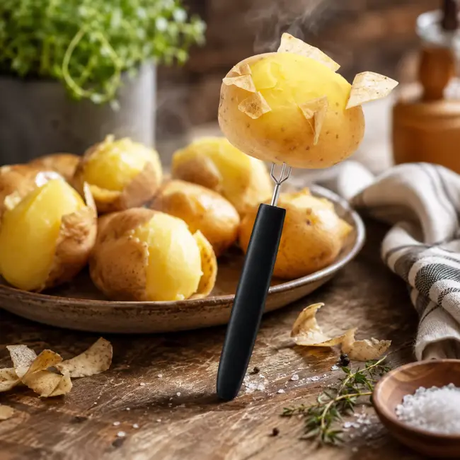 Triangle Professionele Aardappelvork – Veilig en Vaatwasserbestendig