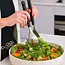 Triangle saladebestekset van roestvrij staal met ergonomische handgrepen