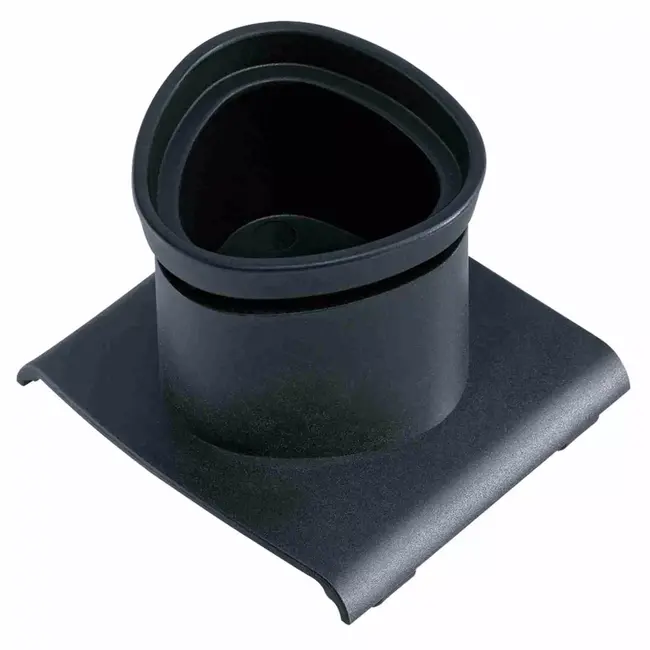 Triangle Veilige Raspgeleider – Compact en Vaatwasserbestendig – Zwart