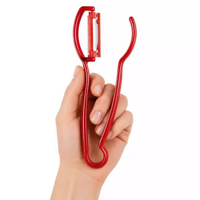 Triangle Solingen Aspergeschiller – Ergonomisch & Vaatwasserbestendig – Rood