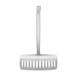 Triangle Extra Brede Spatel voor Vis en Asperges – RVS – 32,5 cm