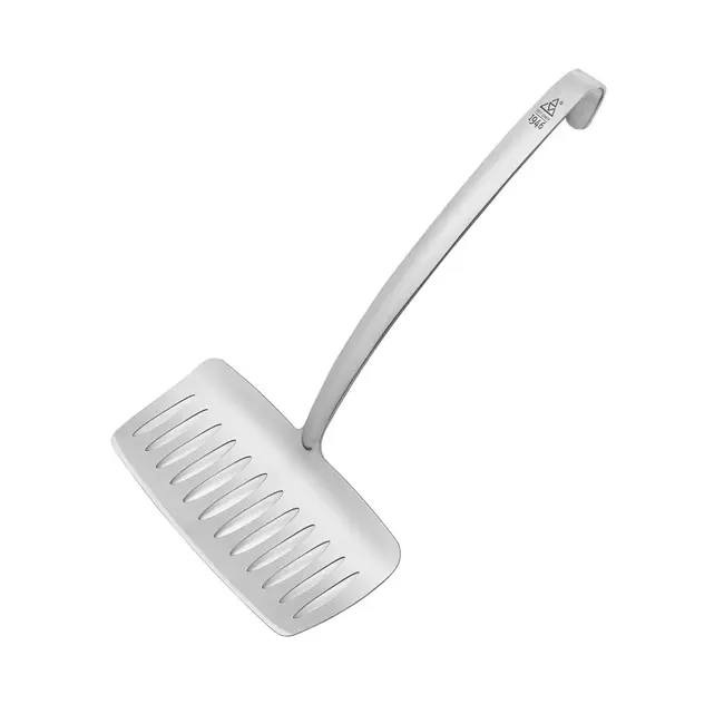 Triangle Extra Brede Spatel voor Vis en Asperges – RVS – 32,5 cm