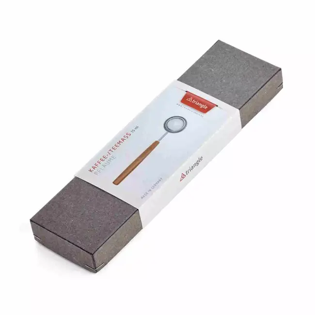 Triangle Sense Maatlepel – 15 ml – RVS met Pruimenhouten Heft