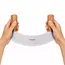 Triangle Soul Wiegemes – Halvemaan Design – Essenhouten Heft – RVS 23 cm