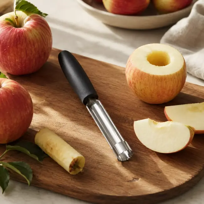 Triangle Professionele Appelboor Ø 20 mm – Ideaal voor Grote Appels – RVS – Vaatwasmachinebestendig