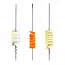 Triangle Deco-Spiraal Set RVS 24,5 cm – Eenvoudig Groente en Fruit Decoreren – 3-delig