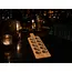 HOCHO Eikenhouten shotplank voor 10 shotglazen 395 x 120 x 15 mm met handgreep