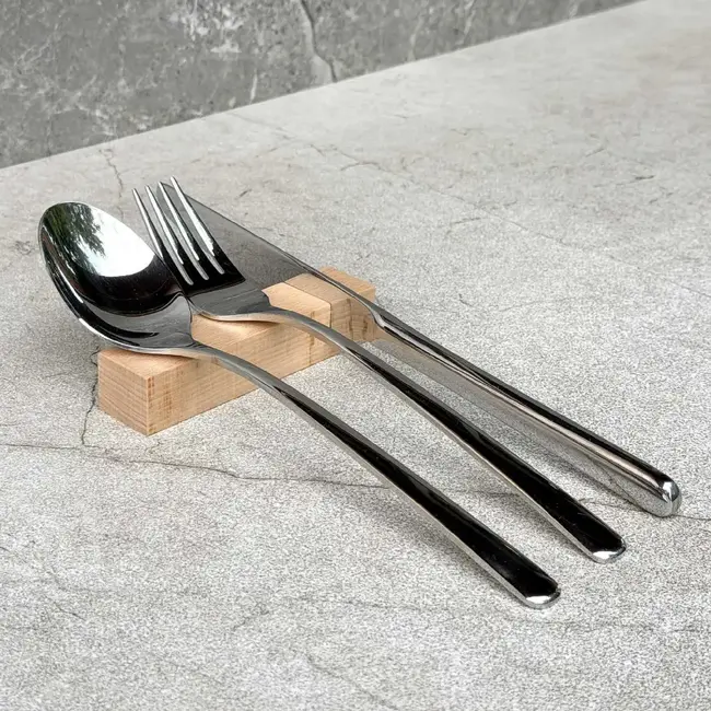 HOCHO Beukenhouten besteksteun 100 x 23 x 20 mm voor tafel