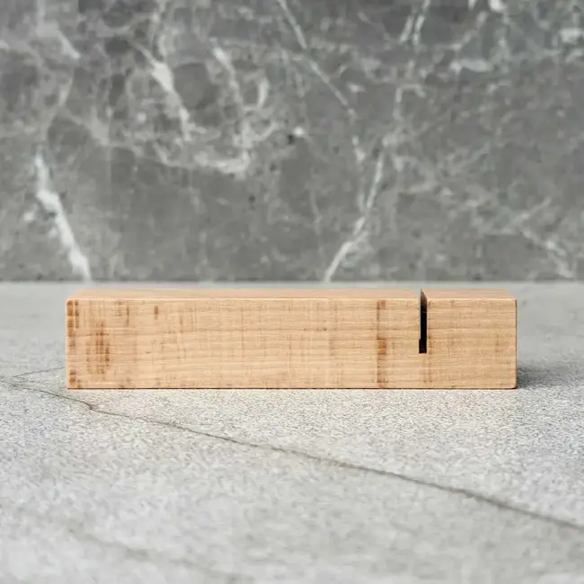 HOCHO Beukenhouten besteksteun 100 x 23 x 20 mm voor tafel