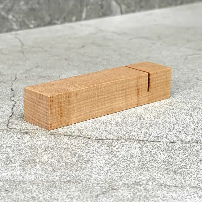 HOCHO Beukenhouten besteksteun 100 x 23 x 20 mm voor tafel