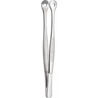 HENDI Pincet met ronde kop – roestvast staal – vaatwasmachinebestendig – 150 mm