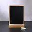 HOCHO Beuken standaard met A5 krijtbord 225 x 170 mm en harde was