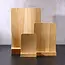 HOCHO Beuken standaard met A7 bord 105 x 85 mm zonder opdruk