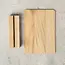 HOCHO Eiken standaard met A6 bord 160 x 125 mm zonder opdruk